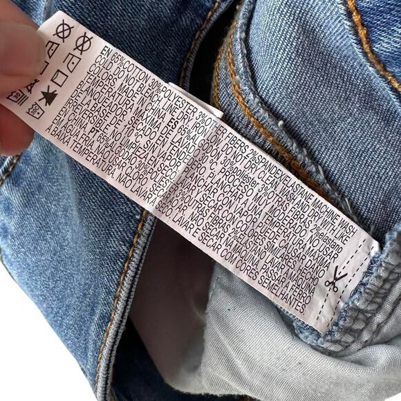 Forever 21 Shorts Womens Size 25 High Waisted Stretchy Jorts Summer Classic Fun - Picture 7 of 7